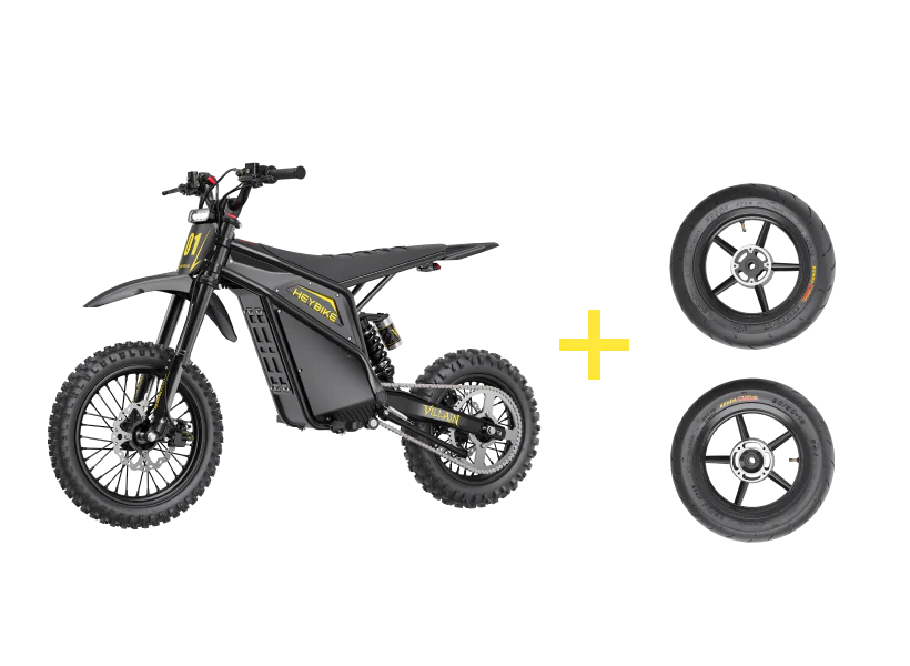Heybike Villain + Supermoto Tire Set - Image 5